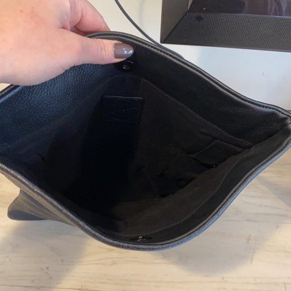 Romy gold black studded clutch - Picture 5 of 8